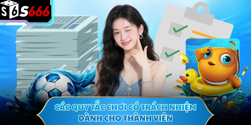 Chơi Có Trách Nhiệm - Chủ Động Làm Chủ Cuộc Chơi Tại S666 2 Các quy tắc chơi có trách nhiệm dành cho thành viên